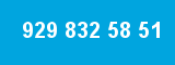 929 832 58 51